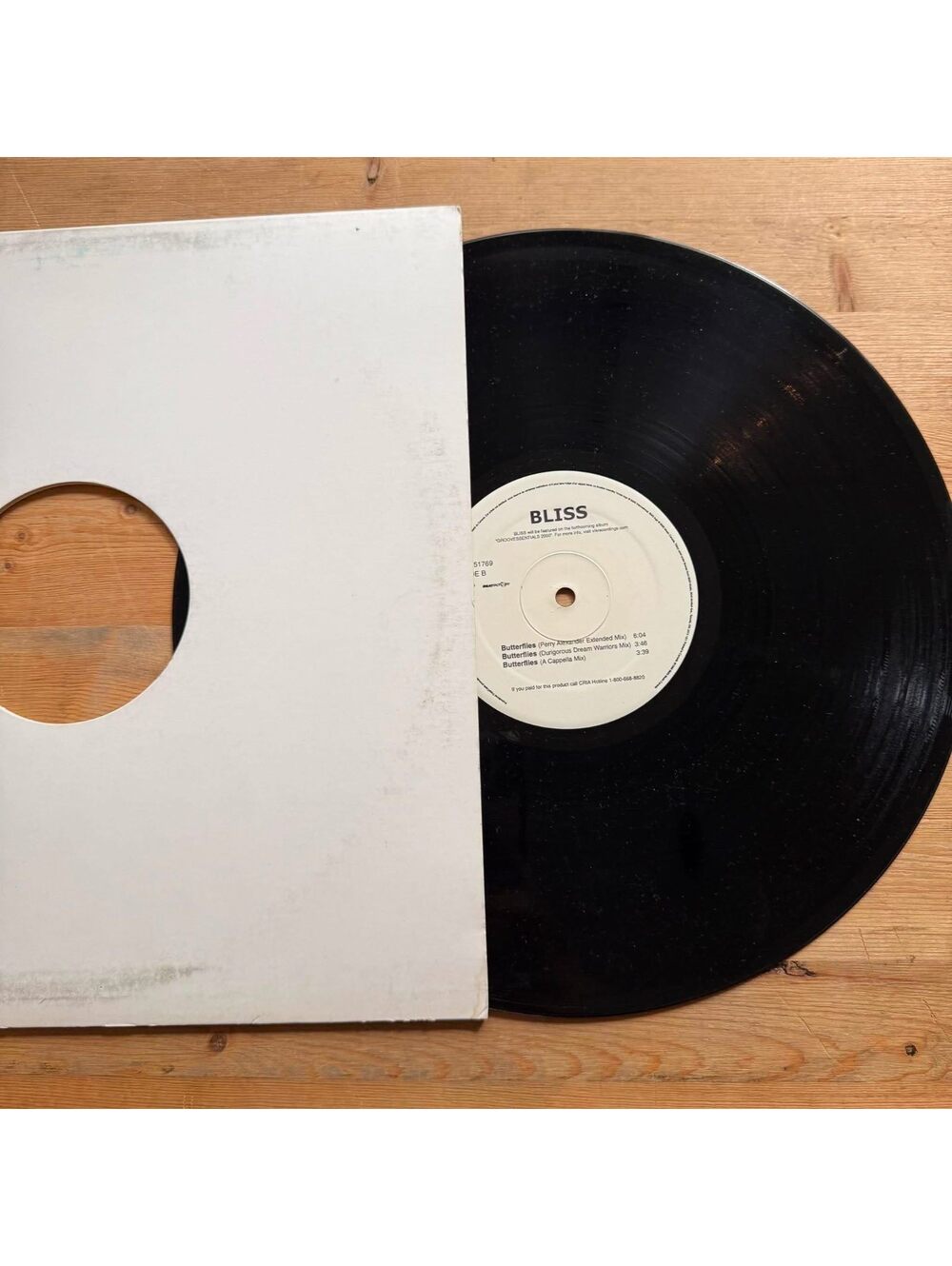 Bliss - Bliss 33rpm VG+ VR18